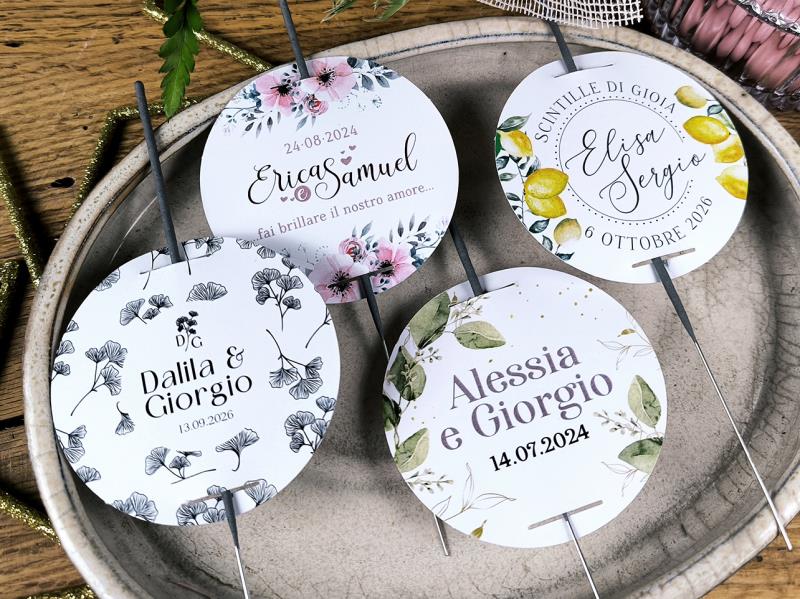 Cartoncini per Stelline Scintillanti - Accessori per matrimonio